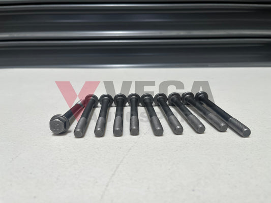 13T Cylinder Head Bolt Set (10-Piece) To Suit Datsun 1200 B110 B310 A12 A14 A15 Engine