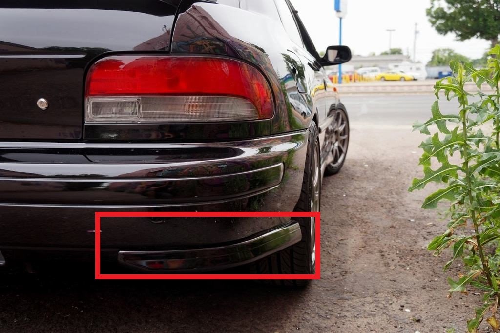 Rear Spat Set To Suit Subaru Impreza Wrx Sti Gc8 Exterior