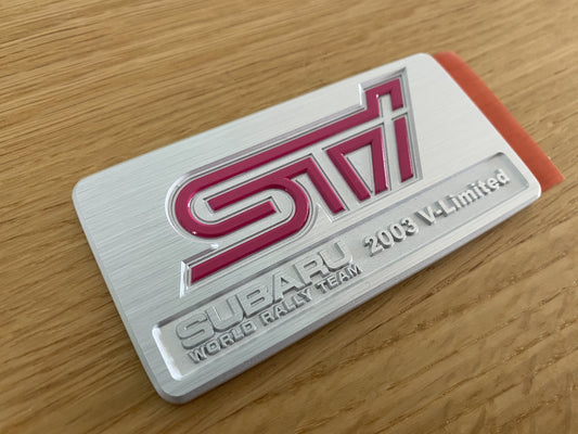 Rear Boot Lid Badge Emblem to suit Subaru Impreza 2003 V-Limited GDB - Vega Autosports