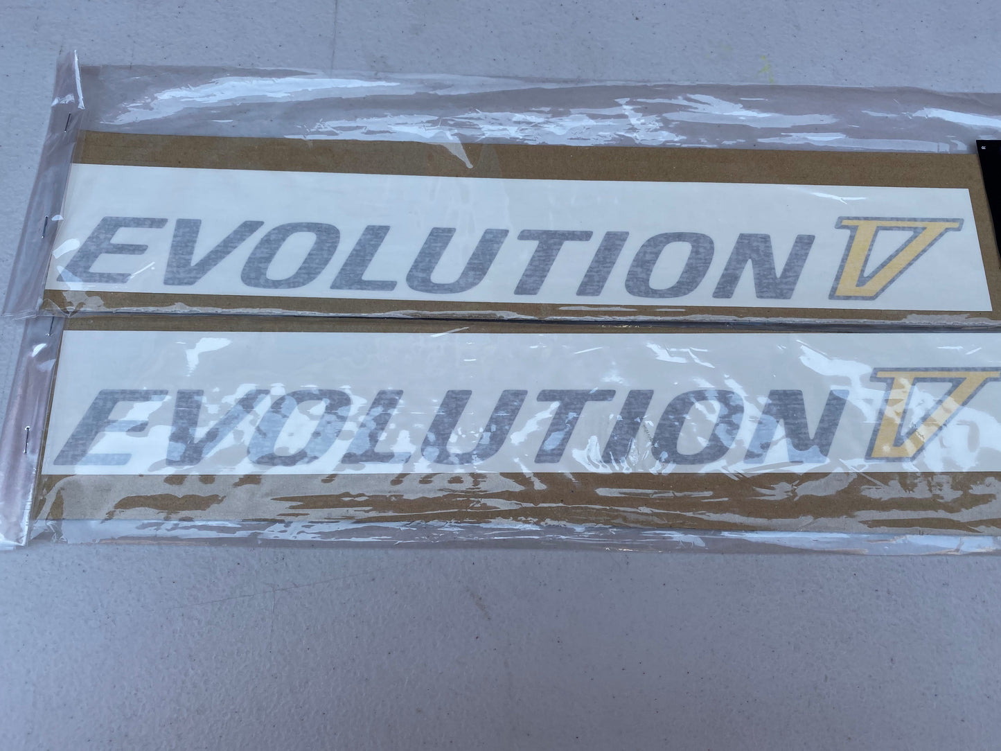 "Evolution V" Decal Set to suit Mitsubishi Lancer Evo 5 CP9A - Vega Autosports