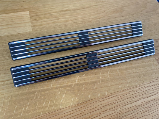 Rear Deck Hatch Chrome Grille Vent Set to suit Nissan Datsun 240Z 1970-1973 - Vega Autosports
