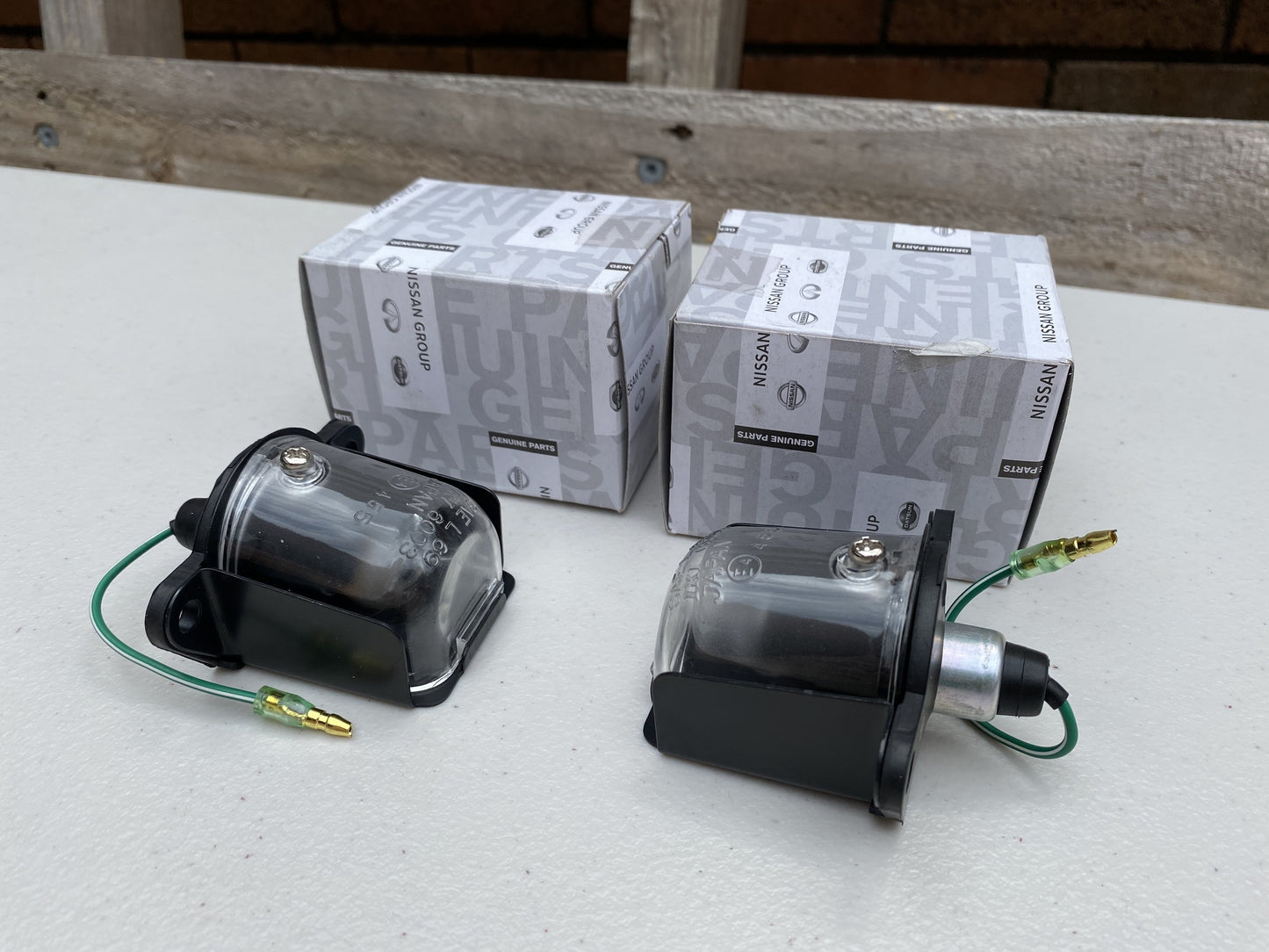License Lamp RHS/LHS Datsun 1200 B110 Sunny Coupe B120 Ute - Vega Autosports