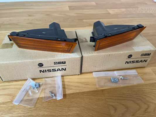Front Indicator Extension Set Rhs / Lhs To Suit Nissan Silvia S14 Jdm Series 2 Electrical