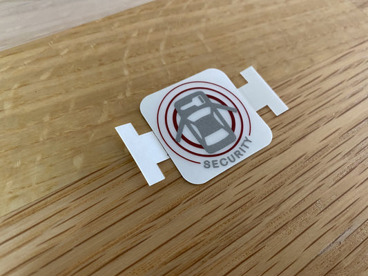 Anti Theft Label to suit Nissan Skyline R34 GTR, Silvia S14, R35 GTR and Z33 Z34 Model - Vega Autosports