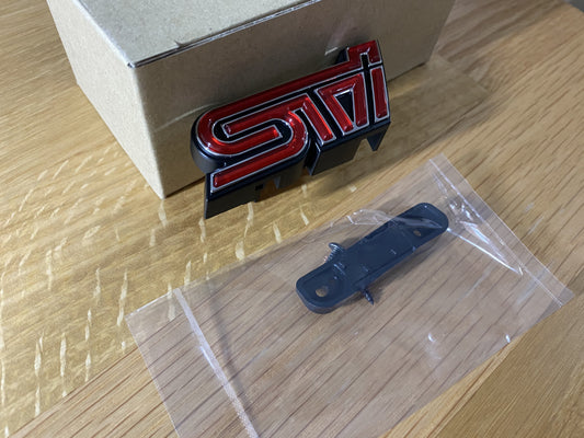 'STI' Front Grille Emblem Badge For Subaru WRX STI VAF - Vega Autosports
