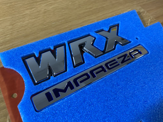 "WRX Impreza" Trunk Emblem to suit Surbaru Impreza WRX 2006-2007 - Vega Autosports