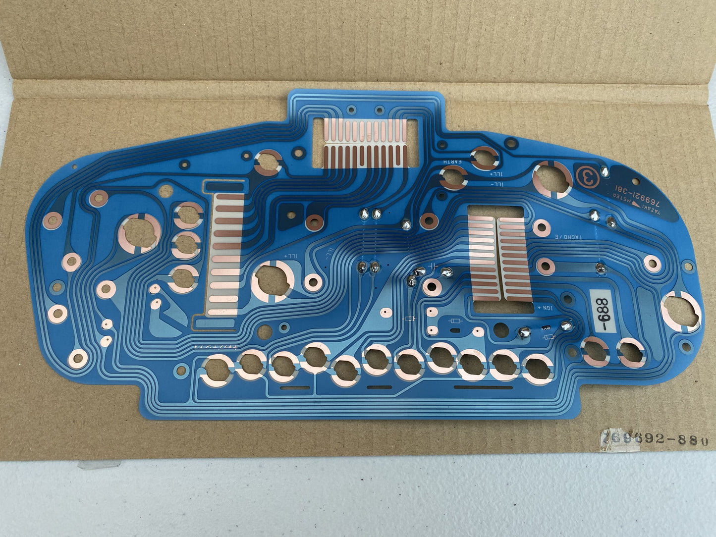 Genuine Mitsubishi Instrument Cluster Printed Circuit Panel to suit Mitsubishi Lancer Evolution 5 / 6 / 6.5 TME CP9A - Vega Autosports