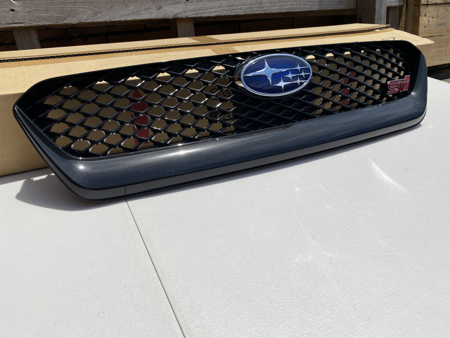STI Front Grille Assembly to suit Subaru WRX STI VAF 2015 - 2017 - Vega Autosports
