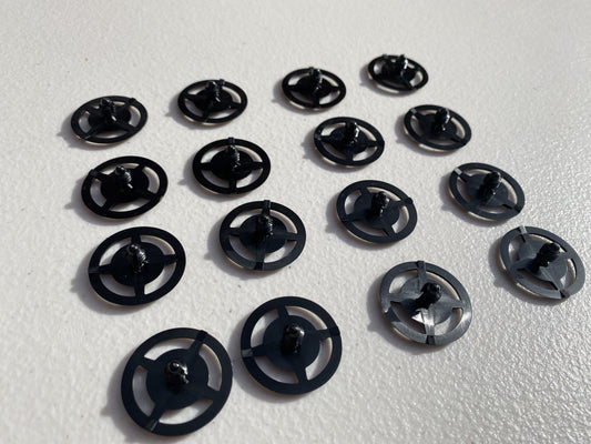 Genuine Nissan Bonnet Liner Clips Set (16 pieces) to suit Nissan Skyline R32 GTR / GTS-T / GTS4 - Vega Autosports