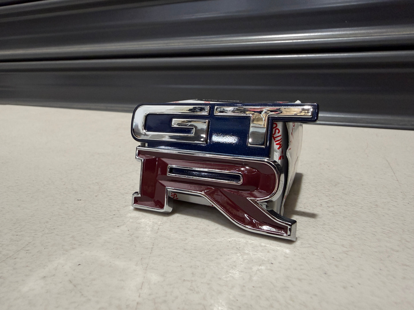 GTR Boot Lid Badge (Replica) to suit Nissan Skyline R32 GTR (Dark Blue Pearl TH1) - Vega Autosports