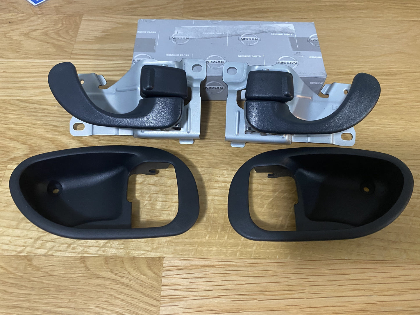 Front Door Handle Set, Interior (4-piece) to suit Mitsubishi Lancer Evolution 4 / 5 / 6 / 6.5 CN9A CP9A - Vega Autosports