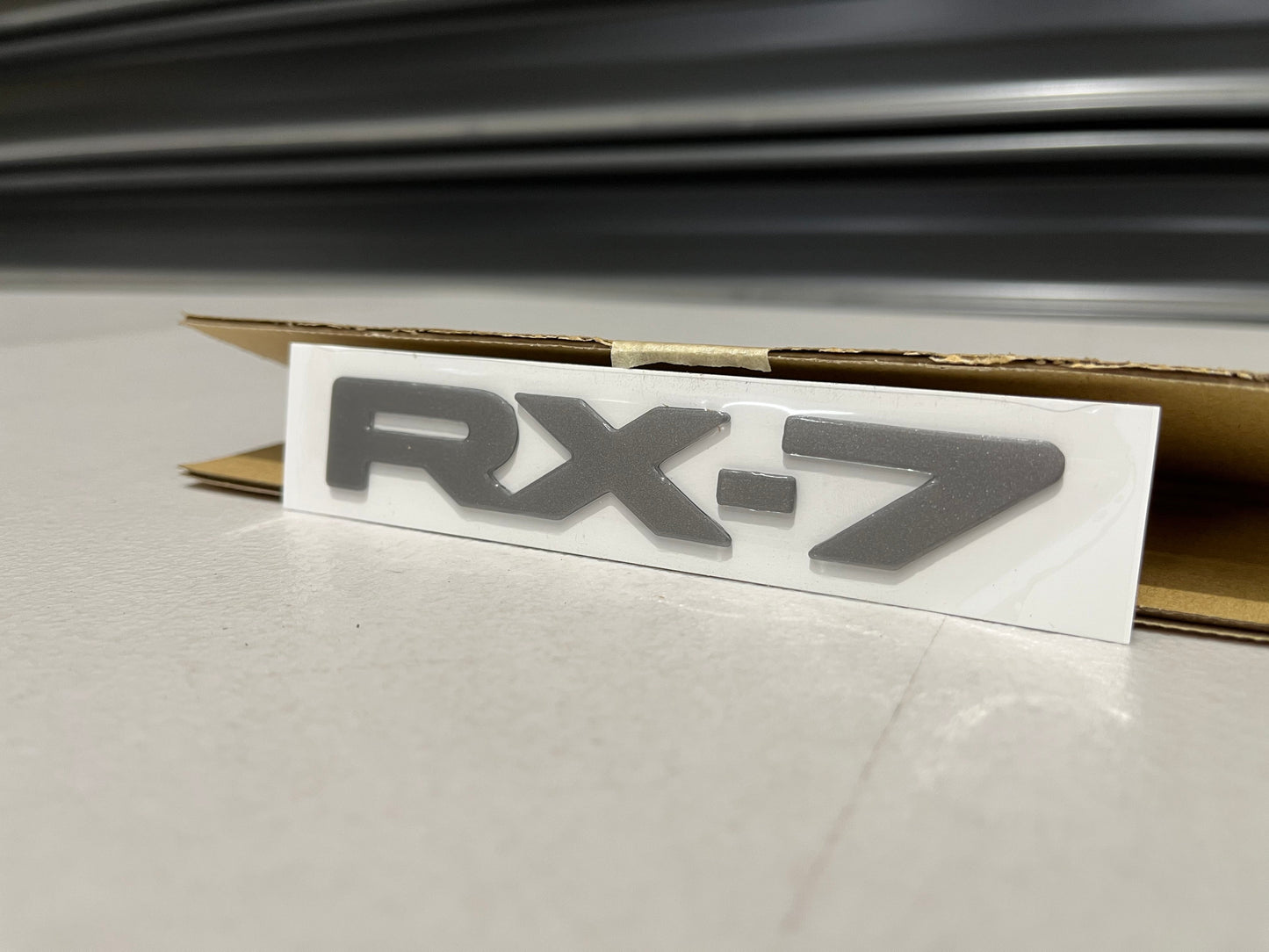 Rear Rx7 Emblem To Suit Mazda Fd3S (Fd01-51-721C) Emblems Badges And Decals