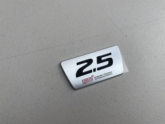 2.5 Sti Emblem To Suit Subaru Forester Sg9 Emblems Badges And Decals