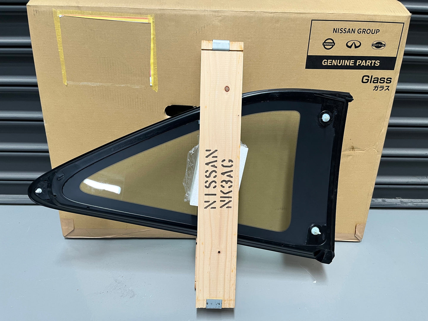 Rear Quarter Window Lhs To Suit Nissan Silvia S14 **discontinued No Longer Available** Exterior