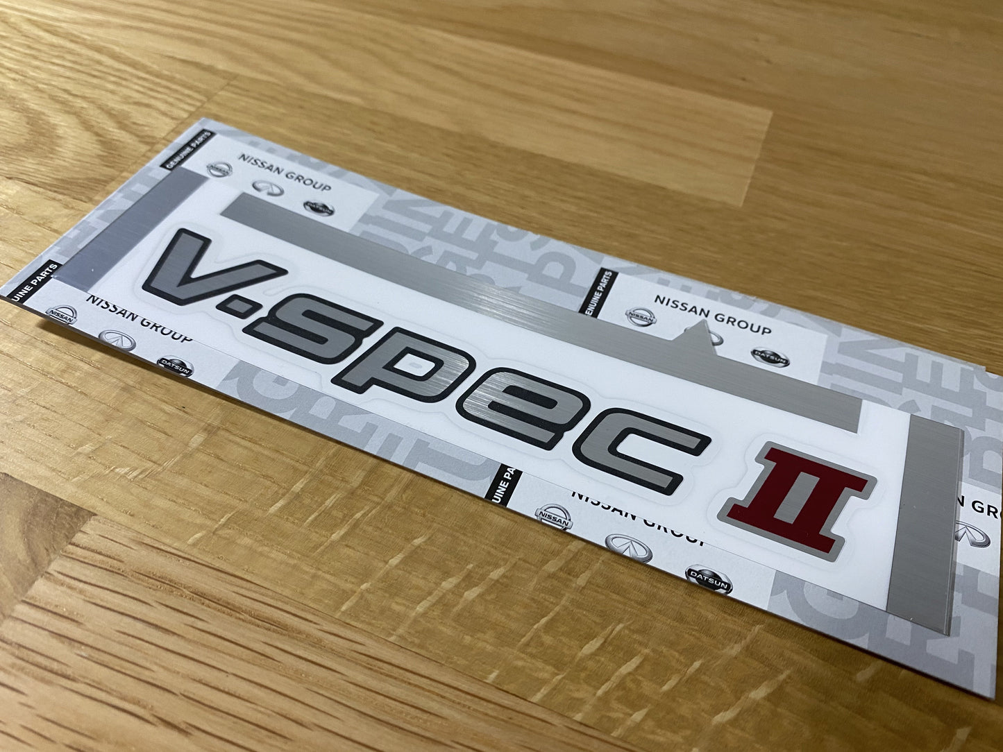 Decal V-Spec Ii Boot Lid To Suit Nissan Skyline R34 Gtr 2 Emblems Badges And Decals