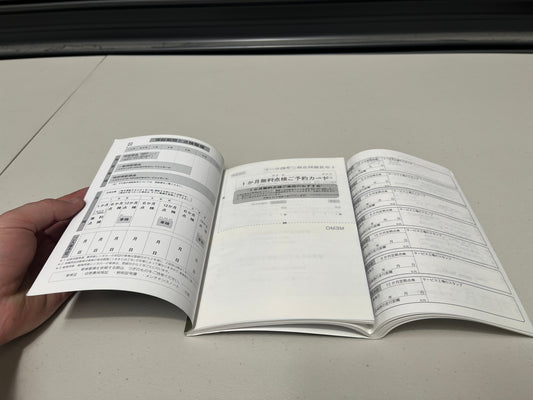 Maintenance / Service Note Logbook To Suit Mitsubishi Lancer Evolution 7 8 9 Ct9A Genuine