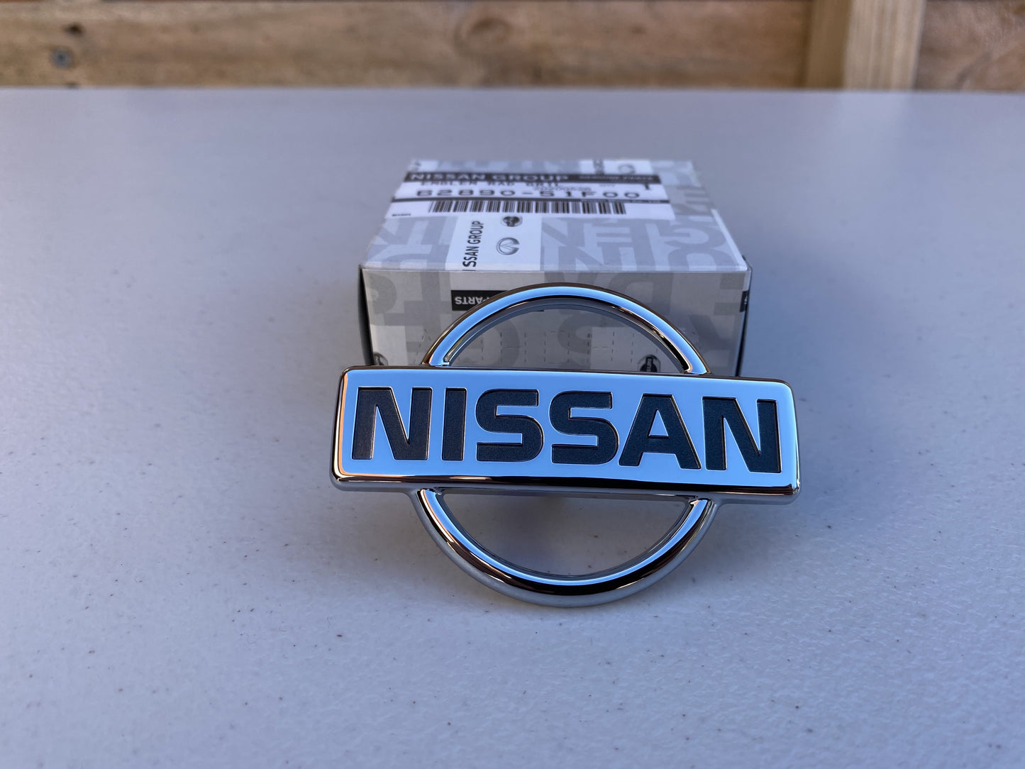 "Nissan" Front Bumper Emblem to suit Nissan Silvia 180SX Type X - Vega Autosports