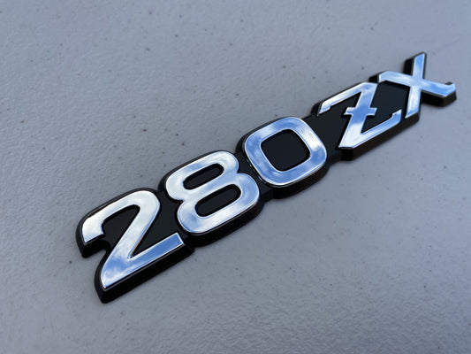 "280ZX" Front Fender Emblem to suit Datsun 280ZX S130 79-83 - Vega Autosports