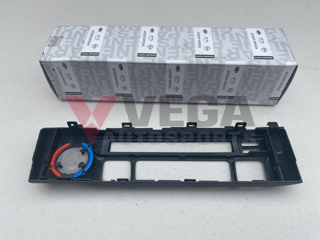A/C Control Panel Finisher to suit Nissan Skyline R34 GTR (Early) 02.1999 - 08.2000. - Vega Autosports