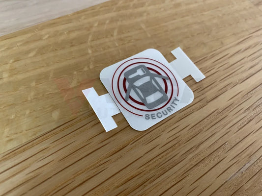 Anti Theft Label to suit Nissan Skyline R34 GTR, Silvia S14, R35 GTR and Z33 Z34 Model - Vega Autosports