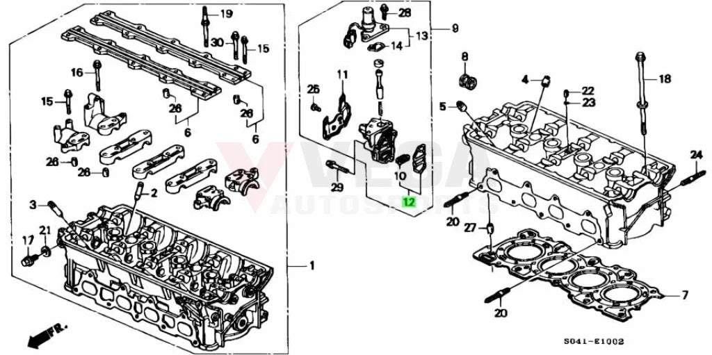 B-Series Vtec Solenoid Gasket To Suit Honda Engines 15825-P08-005 Engine