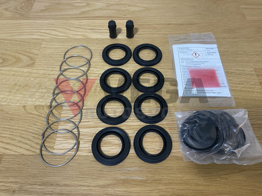Brake Caliper Seal Kit, Front End to suit Nissan 300ZX Z32 & Skyline R32 GTR / GTS-4 / GTS-t, R33 GTS25-t & R34 25GT-t / GT-V - Sumitomo 4-Pot Calipers - Vega Autosports