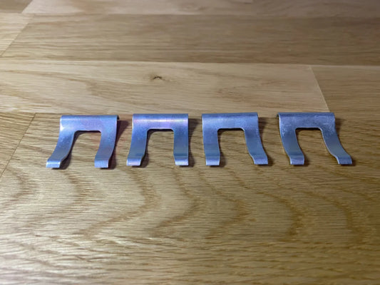 Brake Spring Lock Clip Set (4-Piece) To Suit Nissan Skyline R32 / R33 R34 Silvia S13 S14 S15 Models