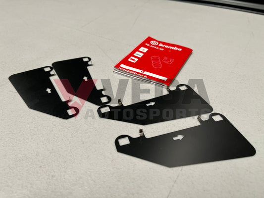 Brembo Front Brake Pad Shim Set To Suit Mitsubishi Lancer Evolution 5 - 9 Cp9A Ct9A Brakes