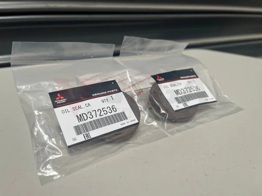 Camshaft Seal Set (2-Piece) 4G63 To Suit Mitsubishi Lancer Evolution 4 - 9 Cn9A Cp9A Ct9A Md372536