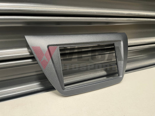Centre Dash Fascia Panel Double Din (Textured) To Suit Mitsubishi Lancer Evolution 8 01.2004-01.2005
