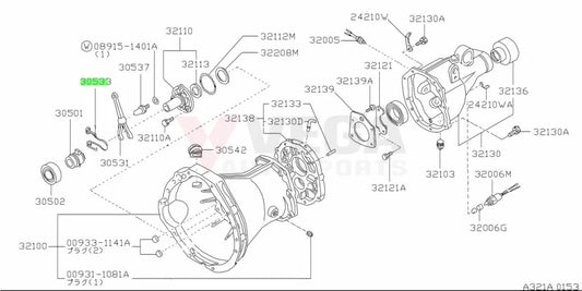 Clutch Fork Return Spring To Suit Datsun Sunny Truck 30533-H1001 Gearbox And Transmission