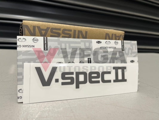 Decal V-Spec Ii Boot Lid To Suit Nissan Skyline R32 Gtr 2 Emblems Badges And Decals
