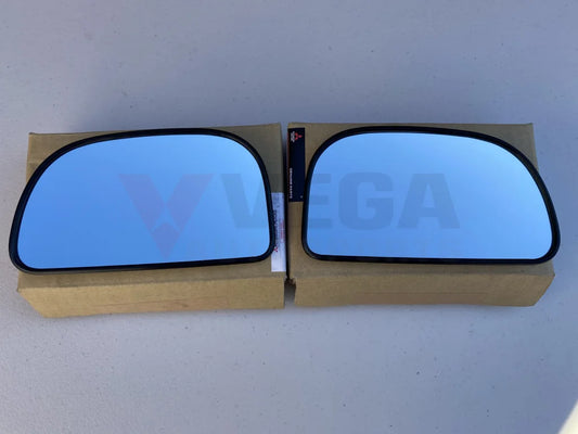 Door Mirror Glass Set (RHS/LHS) to Suit Mitsubishi Evolution Lancer 5 / 6 / 6.5 CP9A - Vega Autosports
