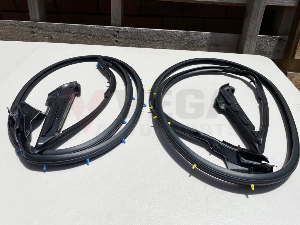 Door Weather Strip Set (RHS & LHS) to suit Nissan Skyline R34 GTR / GTT / GT-V / GT4 - Coupe - Vega Autosports