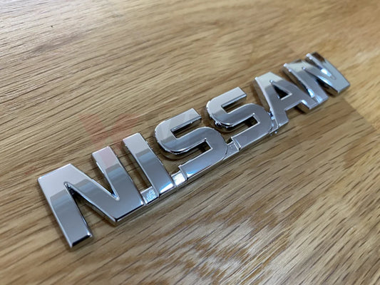 Emblem "Nissan" (Boot Lid) to suit Nissan Skyline R32 GTR - Vega Autosports