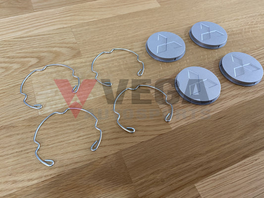 Enkei Wheel Caps Set (4 pieces) to suit Mitsubishi Evolution 8 Enkei CT9A 2003 - 2005 - Vega Autosports