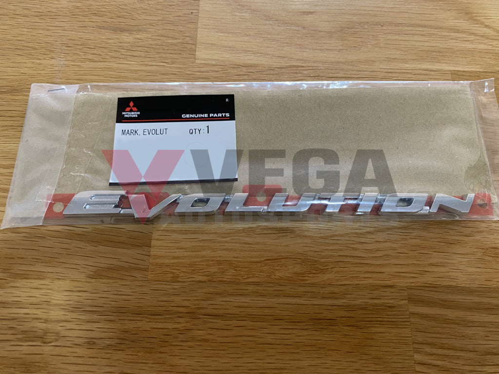 "Evolution" Rear Emblem to suit Mitsubishi Evolution 10 - Vega Autosports