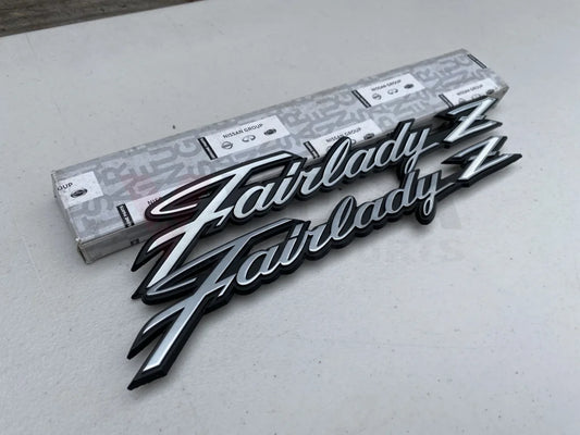 'Fairlady Z' Emblem Set to suit Datsun 240Z S30 - Vega Autosports