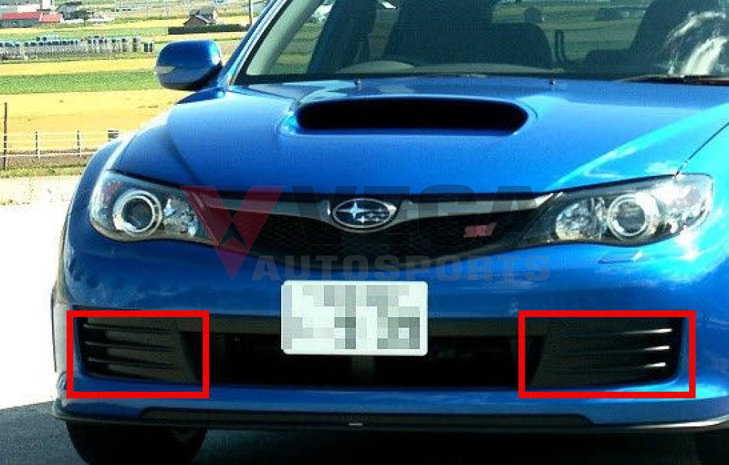 Fog Light Cover Set (RHS & LHS) to suit Subaru Impreza WRX / STI 2008-2010 57731FG130 / 57731FG140 Exterior