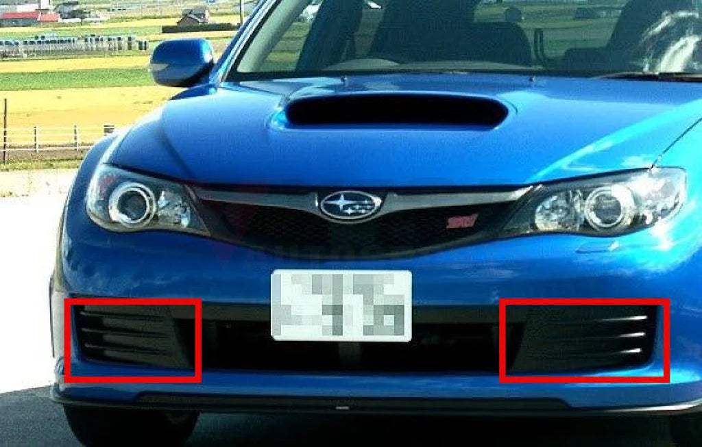 Fog Light Cover Set (RHS & LHS) to suit Subaru Impreza WRX / STI 2008-2010 57731FG130 / 57731FG140 Exterior