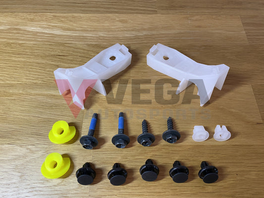 Front Bumper Fitting Clip Set (15-Piece) To Suit Nissan Silvia S15 Exterior