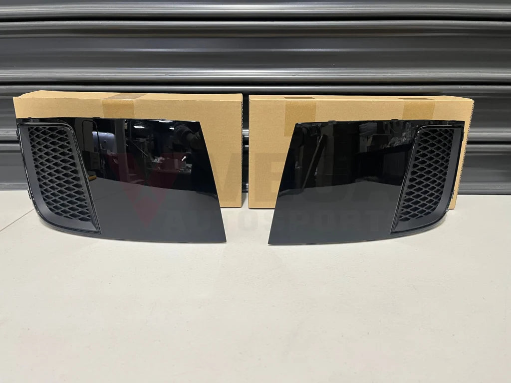Front Bumper Fog Light Covers (Pearl Black 32J) To Suit Subaru Wrx/Sti 11-14 Gr Gv 57731Fg310Vw /