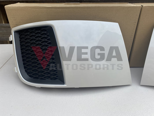 Front Bumper Fog Light Covers To Suit Subaru Wrx/sti 11-14 Gr Gv Exterior