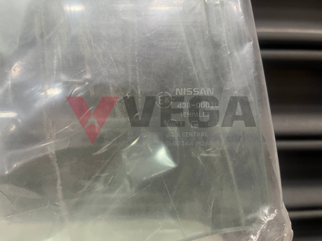 Front Door Window (LHS) to suit Nissan Skyline R33 GTR / GTS-T / GTS Coupe Models 80301-24U00 Exterior