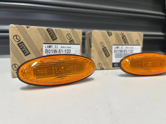 Front Fender Turn Indicator Set (Rhs & Lhs) To Suit Mazda Fd3S B01W-51-120 Electrical
