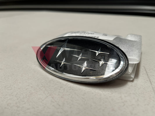 Front Grille Emblem (Black) To Suit Subaru Wrx Gg Gd Outback Rs 2002 Emblems Badges And Decals