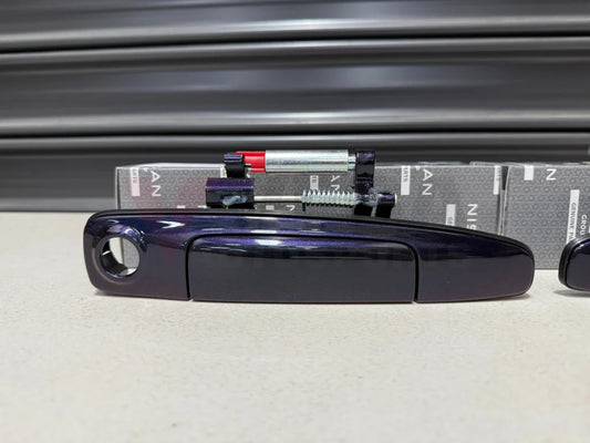 Front Outer Door Handle Assembly (RHS & LHS) LV4 to suit Nissan Skyline R34 GTR / GT-T / GT-V Exterior