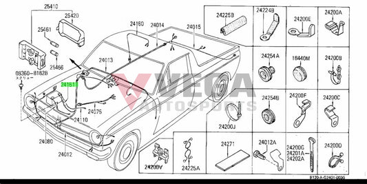 Fusible Link to suit Datsun 1200 Sunny Truck 81.10-89.10 24022-G1900 Electrical