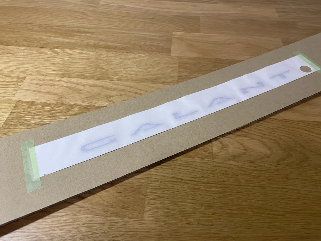 Galant Rear Boot Emblem To Suit Mitsubishi Ec5A Ec9A Ec3A Emblems Badges And Decals