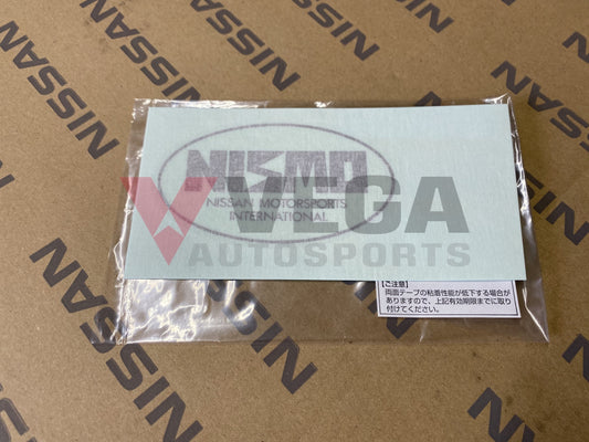 Genuine Nismo Hertiage ‘Nismo’ Boot Decal - Vega Autosports